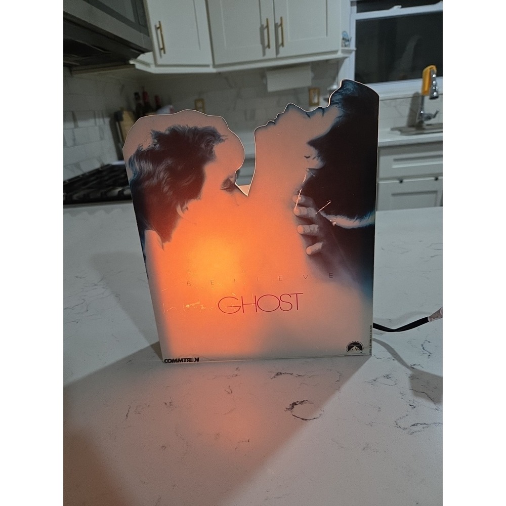 GHOST 1990 Paramount RARE PROMOTIONAL VINTAGE 10" Light Sign Demi Moore.